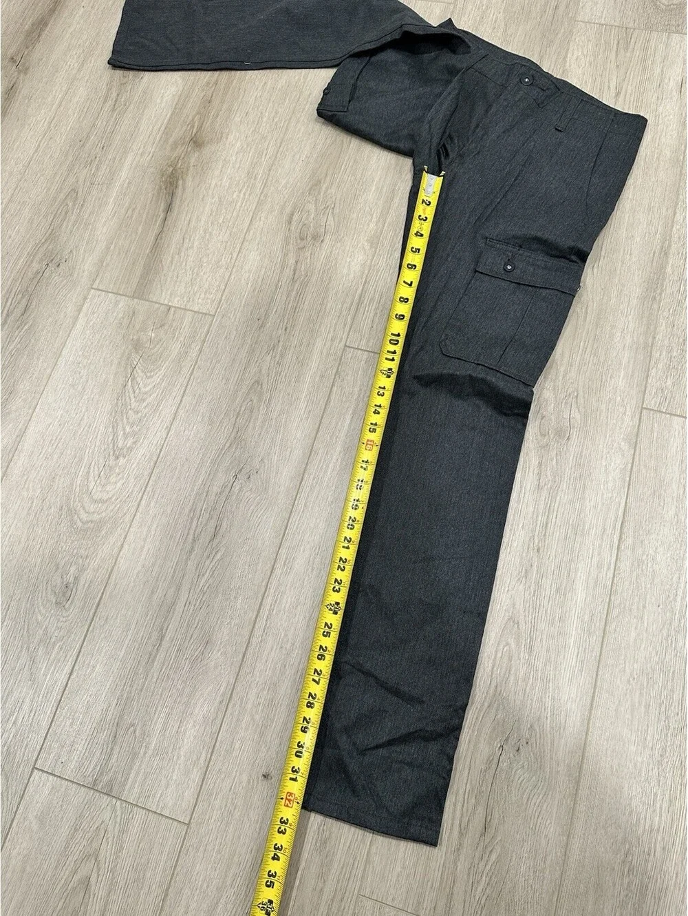 Levi's Mens Buckle Back Grey Cargo Pants 511 29x32